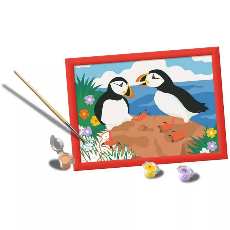 Ravensburger CreArt Puffins painting kit