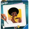 Ravensburger CreArt women's portrait painting kit, model 23669 – portrait motif, craft set