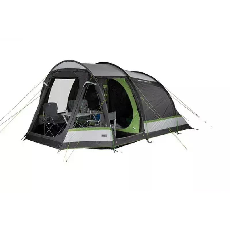 Tunnel tent High Peak Meran 5.0 5 person Green Light grey