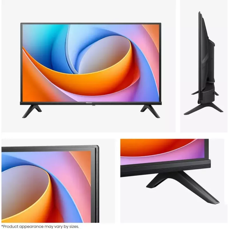Hisense 32E4QT 81.3 cm (32 inch) HD Smart TV Wi-Fi Black