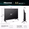 Hisense 32E4QT 81.3 cm (32 inch) HD Smart TV Wi-Fi Black