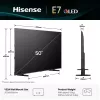 Hisense 50E77Q 127 cm (50 inch) 4K Ultra HD Smart TV Wi-Fi Black
