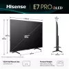 Hisense 85E77Q PRO 2.16 m (85 inch) 4K Ultra HD Smart TV Wi-Fi Black