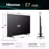 Hisense 85E77Q 2.16 m (85 inch) 4K Ultra HD Smart TV Wi-Fi Black