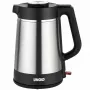 Unold 18715 electric kettle 1.5 L 1800 W Black, Stainless steel