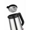 Unold 18715 electric kettle 1.5 L 1800 W Black, Stainless steel