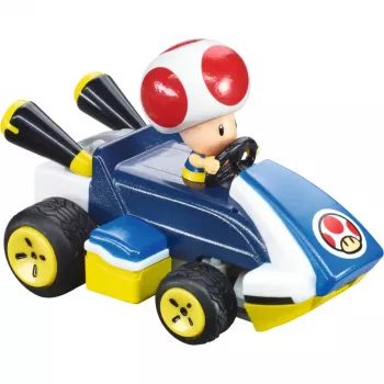 Radio-controlled toy car CARRERA Mario Kart Mini RC – Toad Paperbox, 2.4 GHz