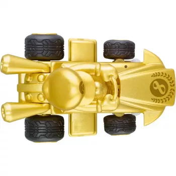 Radio-controlled CARRERA Mario Kart Mini RC — Mario Gold Gold, 2.4 GHz, Paperbox