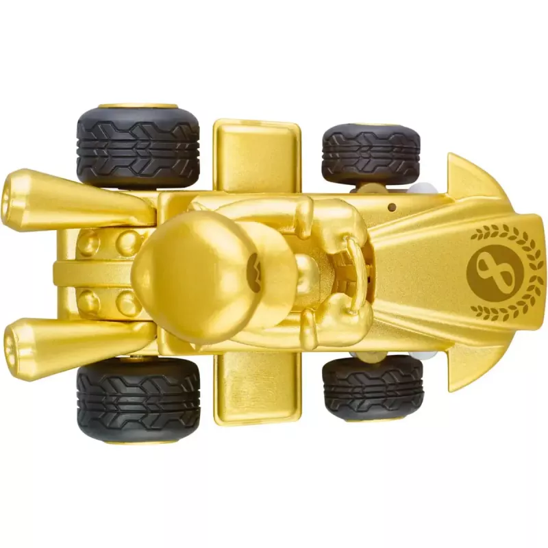 Radio-controlled CARRERA Mario Kart Mini RC — Mario Gold Gold, 2.4 GHz, Paperbox