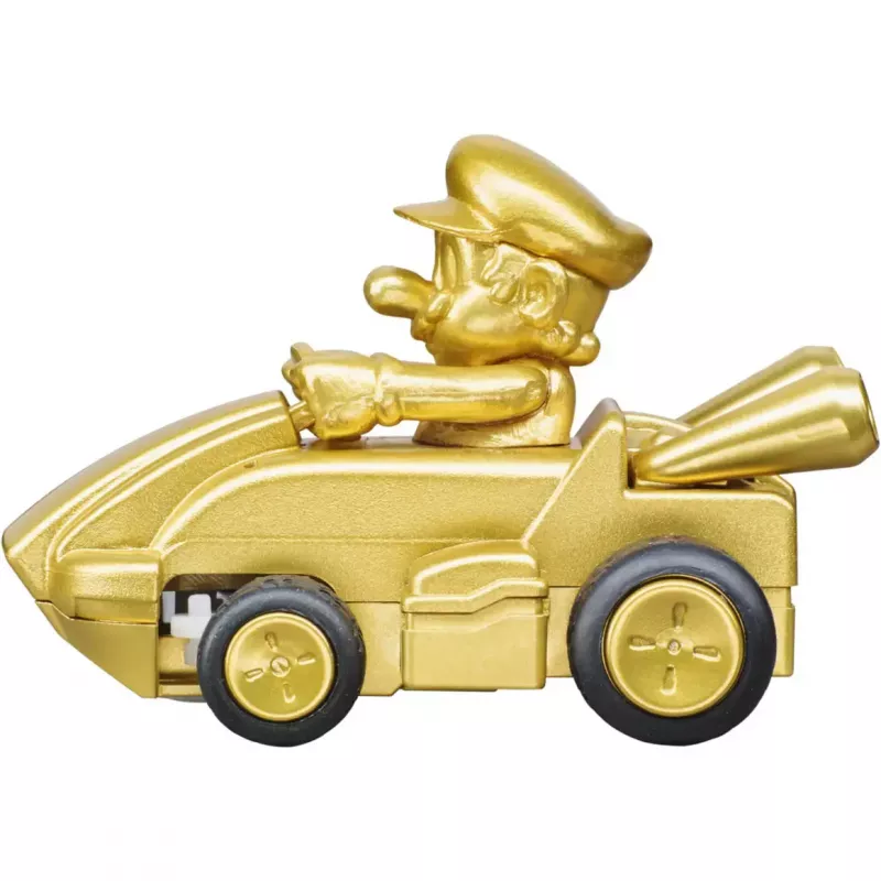 Radio-controlled CARRERA Mario Kart Mini RC — Mario Gold Gold, 2.4 GHz, Paperbox