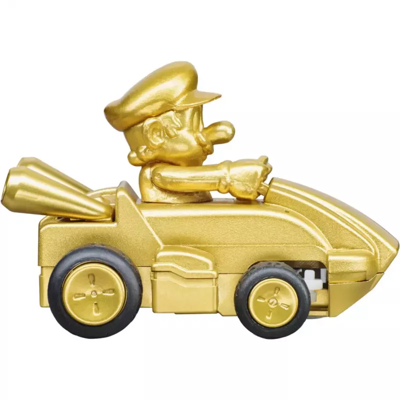 Radio-controlled CARRERA Mario Kart Mini RC — Mario Gold Gold, 2.4 GHz, Paperbox