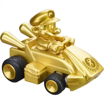 Radio-controlled CARRERA Mario Kart Mini RC — Mario Gold Gold, 2.4 GHz, Paperbox