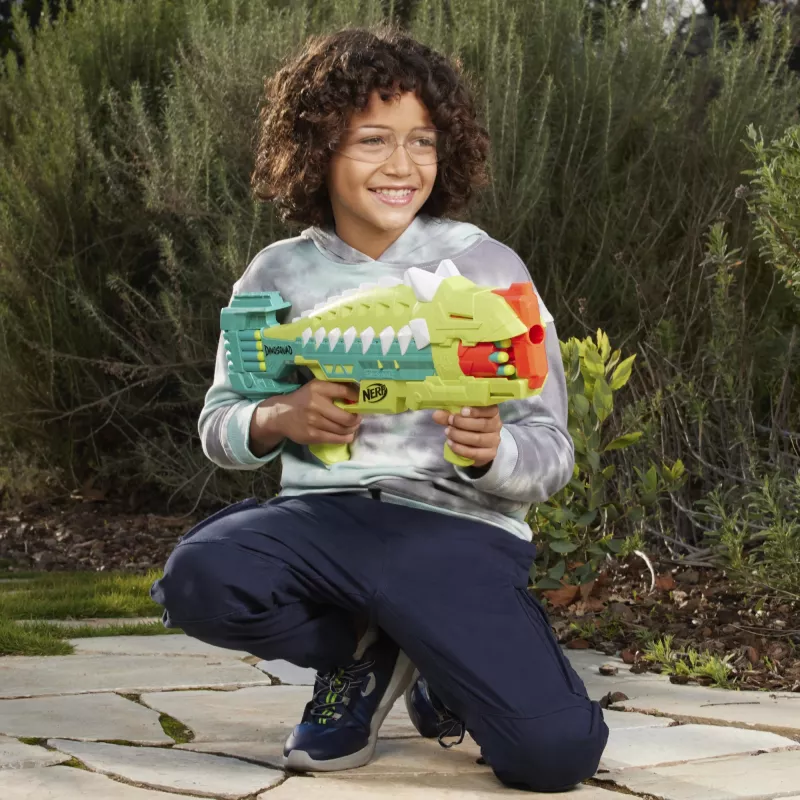 Nerf DinoSquad Armorstrike, Toy blaster, 8 yr(s), 99 yr(s), Dinosaur, 1 kg