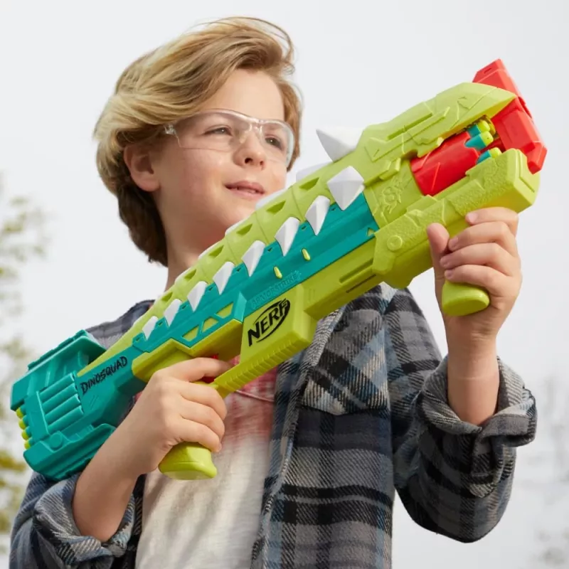 Nerf DinoSquad Armorstrike, Toy blaster, 8 yr(s), 99 yr(s), Dinosaur, 1 kg