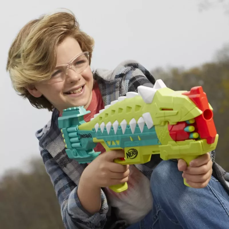 Nerf DinoSquad Armorstrike, Toy blaster, 8 yr(s), 99 yr(s), Dinosaur, 1 kg