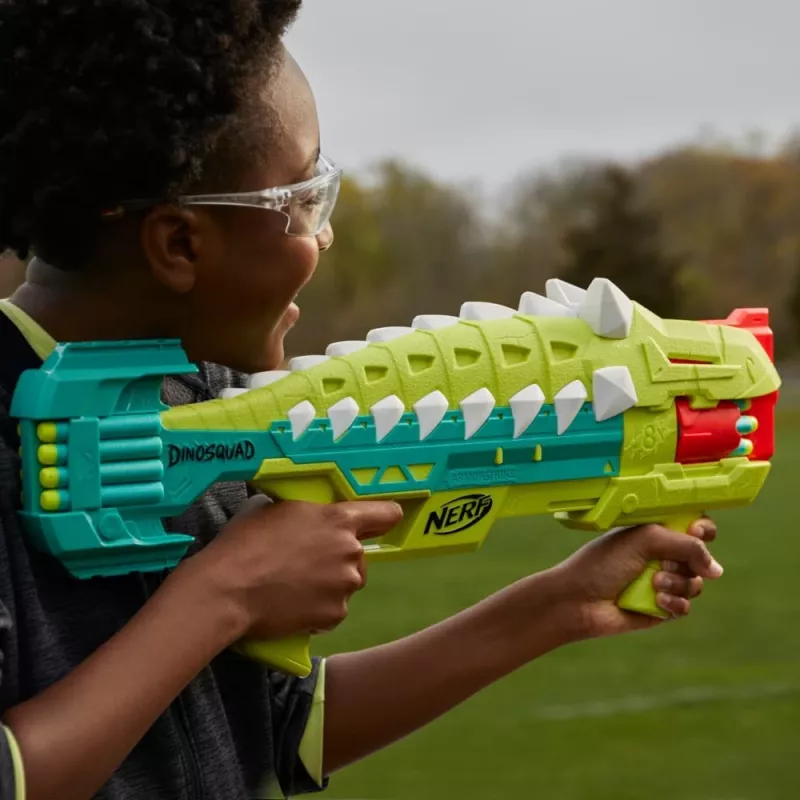 Nerf DinoSquad Armorstrike, Toy blaster, 8 yr(s), 99 yr(s), Dinosaur, 1 kg