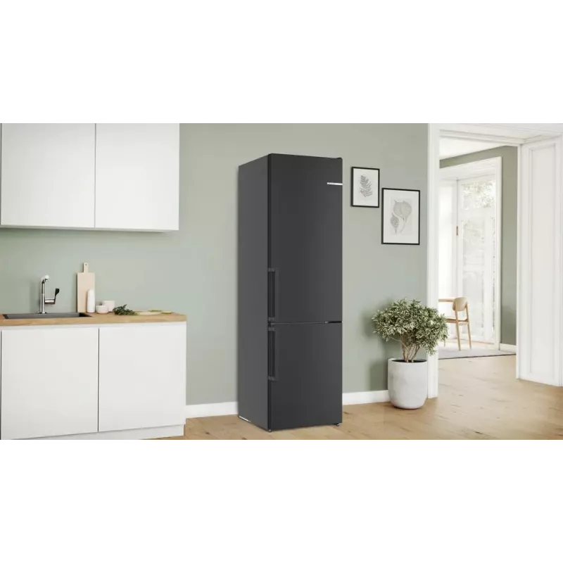 Bosch KGN39VXAU fridge-freezer Freestanding 363 L Black