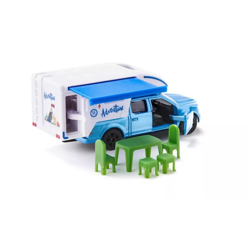 Car Siku Ford F150 Metal Plastic Blue Green White 3+ years