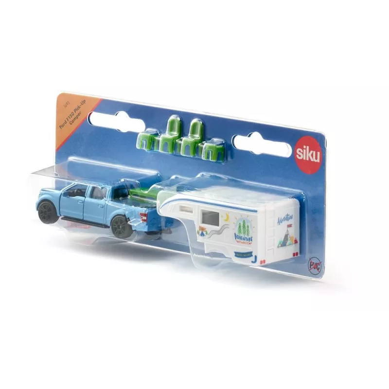 Car Siku Ford F150 Metal Plastic Blue Green White 3+ years