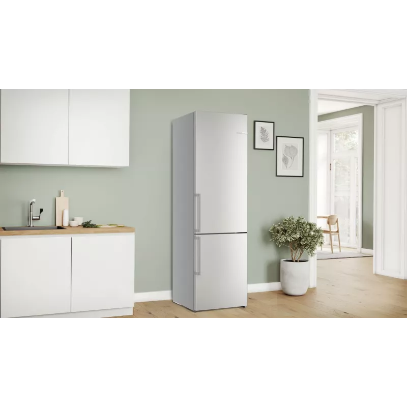 Bosch Serie 6 KGN39AIAU fridge-freezer Freestanding 363 L Stainless steel