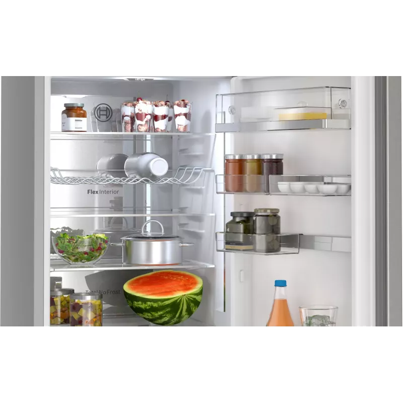 Bosch Serie 6 KGN39AIAU fridge-freezer Freestanding 363 L Stainless steel