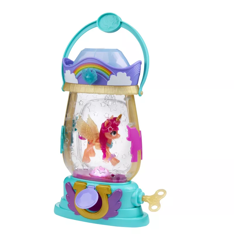 My Little Pony : A New Generation Movie Sparkle Reveal Lantern Sunny Starscout - Light Up Toy with 25 Pieces, Surprises