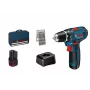Power screwdriver Bosch GSR 12V-15 Professional, 1300 RPM, Black, Blue