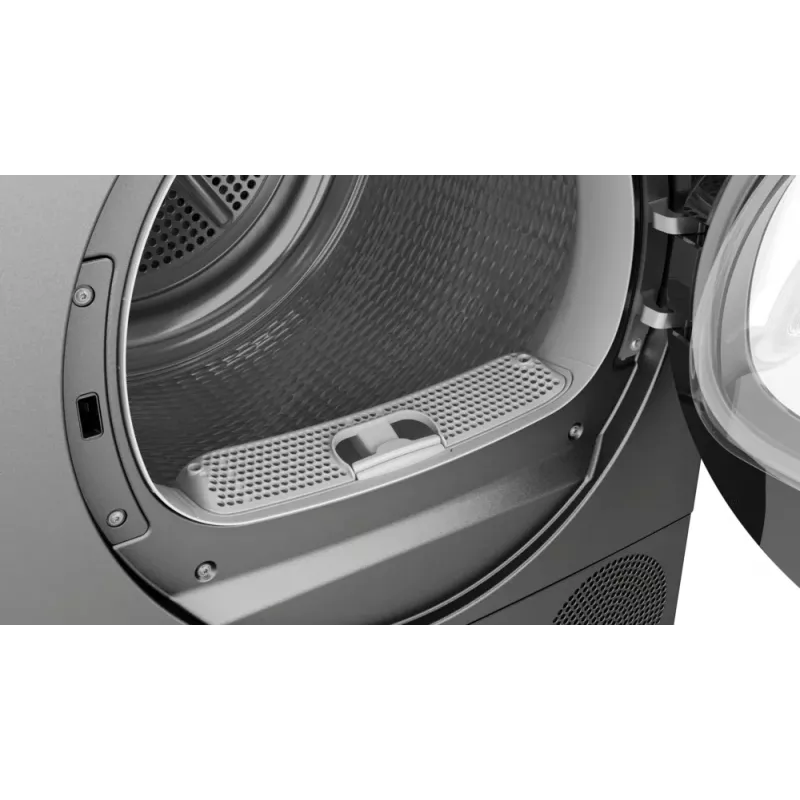 Bosch Serie 6 WQG243DR10 tumble dryer Freestanding Front-load 9 kg Grey