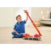Toy rescue crane vehicle Simba‑Dickie Fireman Sam 2-in-1 (red/yellow)