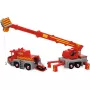 Toy rescue crane vehicle Simba‑Dickie Fireman Sam 2-in-1 (red/yellow)