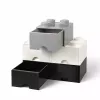 Drawer Unit room copenhagen LEGO Brick Drawer 4, grey, modular storage drawer