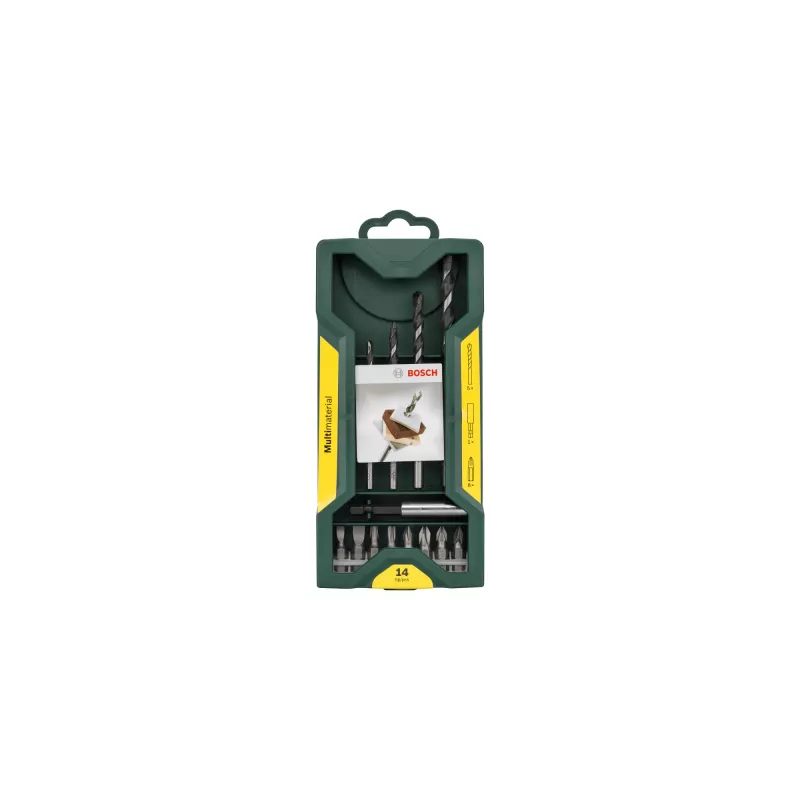 Drill Bit Set Bosch Mini X-Line 14 pc(s)