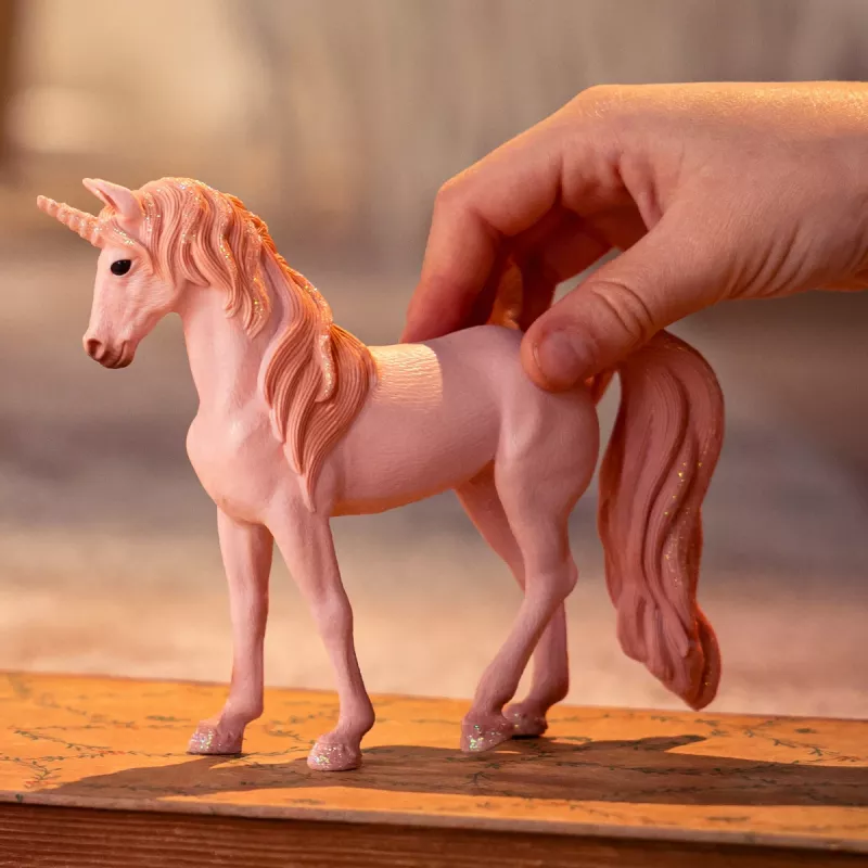 Figure Schleich BAYALA Unicorn Mare Peach toy figure, recommended age 5+