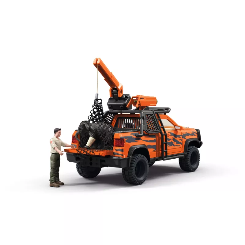 Toy playset Schleich Off-Road Adventure in the Jungle — Jungle theme, plastic figures, ages 3–8
