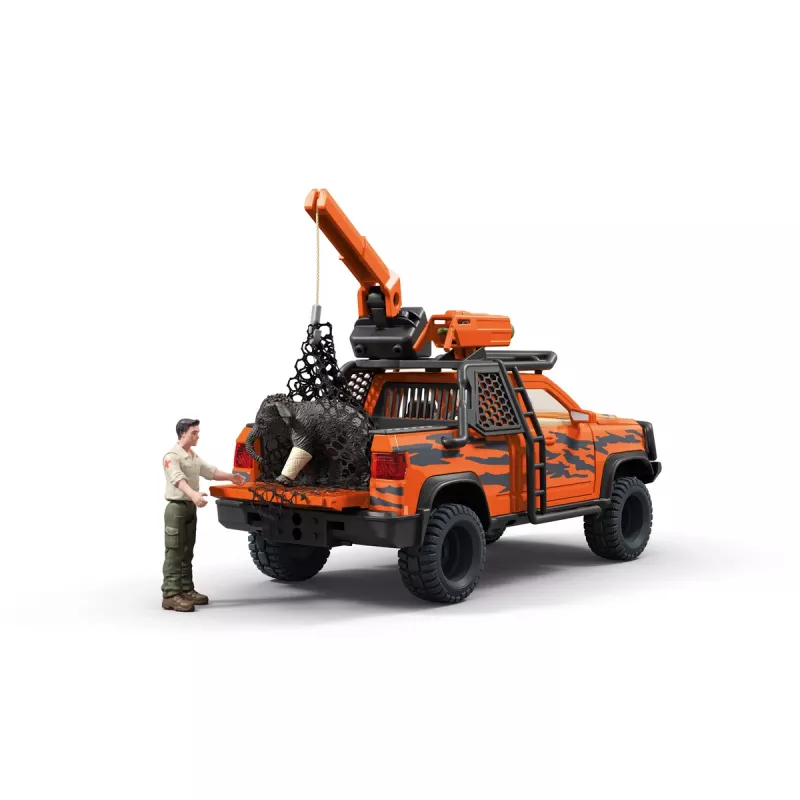 Toy playset Schleich Off-Road Adventure in the Jungle — Jungle theme, plastic figures, ages 3–8