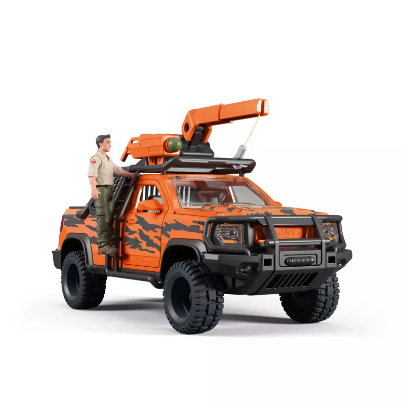 Toy playset Schleich Off-Road Adventure in the Jungle — Jungle theme, plastic figures, ages 3–8