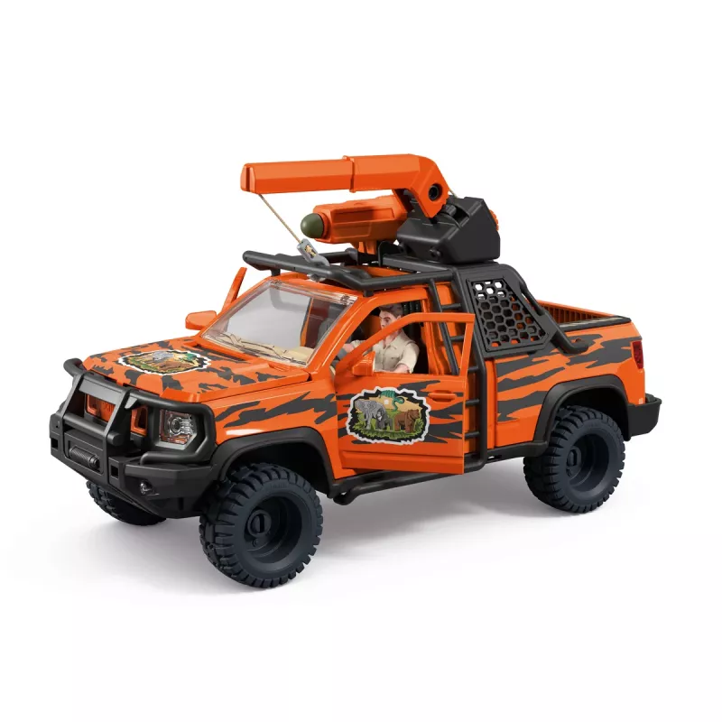 Toy playset Schleich Off-Road Adventure in the Jungle — Jungle theme, plastic figures, ages 3–8