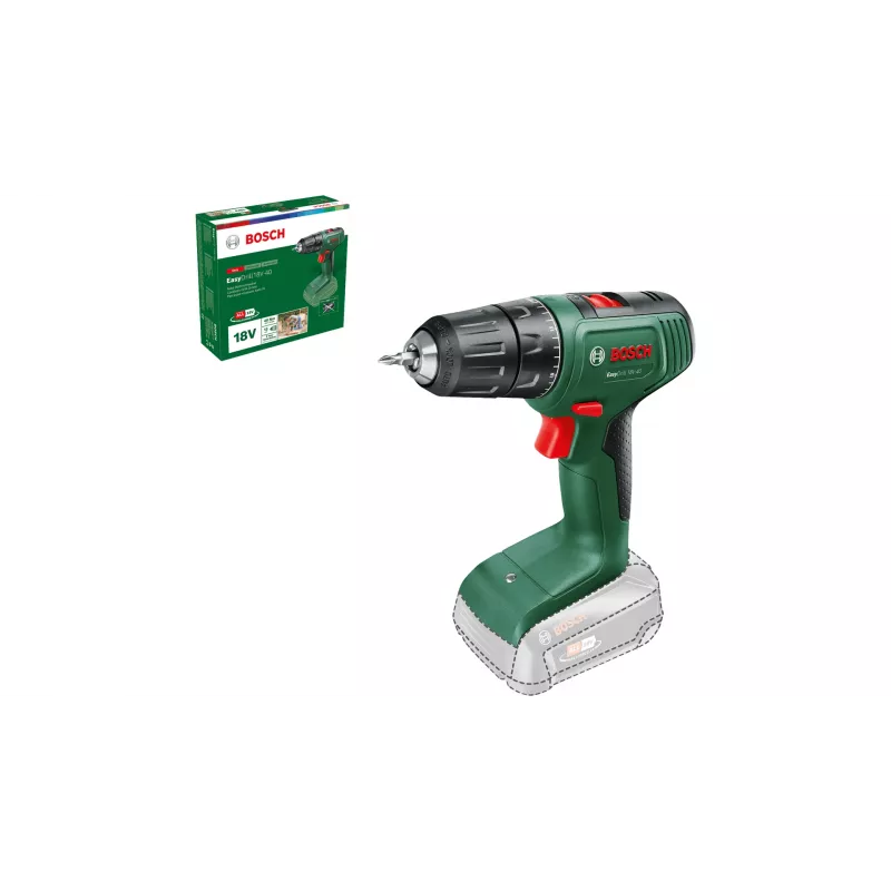 Bosch EasyDrill 18V-40 1630 RPM Keyless 1.3 kg Black, Green