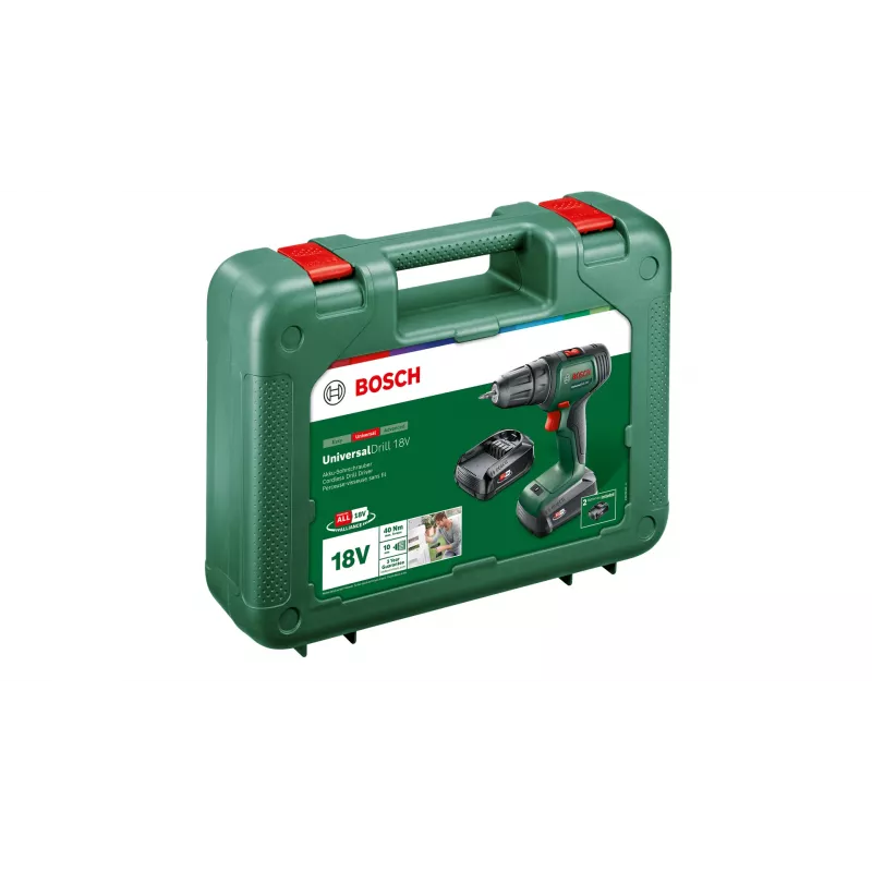 Bosch UniversalDrill 18V 1450 RPM Keyless 1.2 kg Black, Green