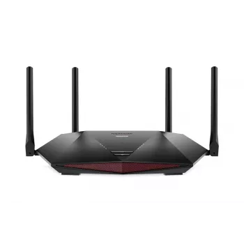 NETGEAR Nighthawk XR1000 WiFi 6 Gaming Router, Wi-Fi 6 (802.11ax), Dual-band (2.4 GHz / 5 GHz), Ethernet LAN, Black, Tabletop router