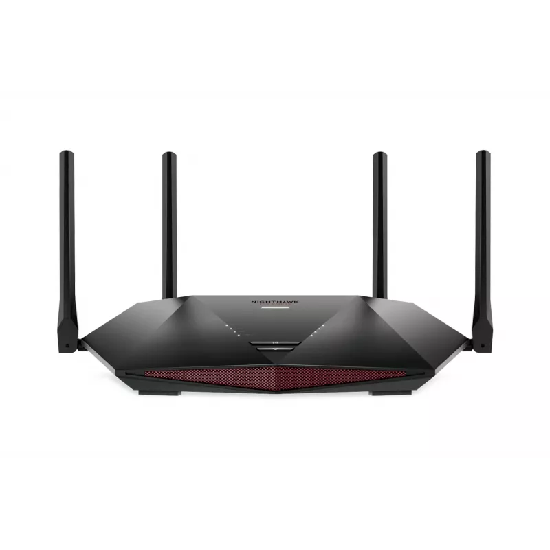 NETGEAR Nighthawk XR1000 WiFi 6 Gaming Router, Wi-Fi 6 (802.11ax), Dual-band (2.4 GHz / 5 GHz), Ethernet LAN, Black, Tabletop router