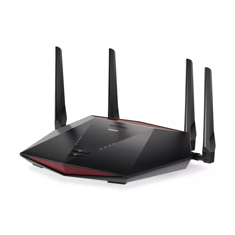 NETGEAR Nighthawk XR1000 WiFi 6 Gaming Router, Wi-Fi 6 (802.11ax), Dual-band (2.4 GHz / 5 GHz), Ethernet LAN, Black, Tabletop router