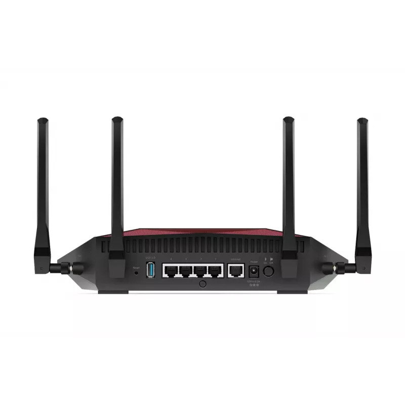 NETGEAR Nighthawk XR1000 WiFi 6 Gaming Router, Wi-Fi 6 (802.11ax), Dual-band (2.4 GHz / 5 GHz), Ethernet LAN, Black, Tabletop router