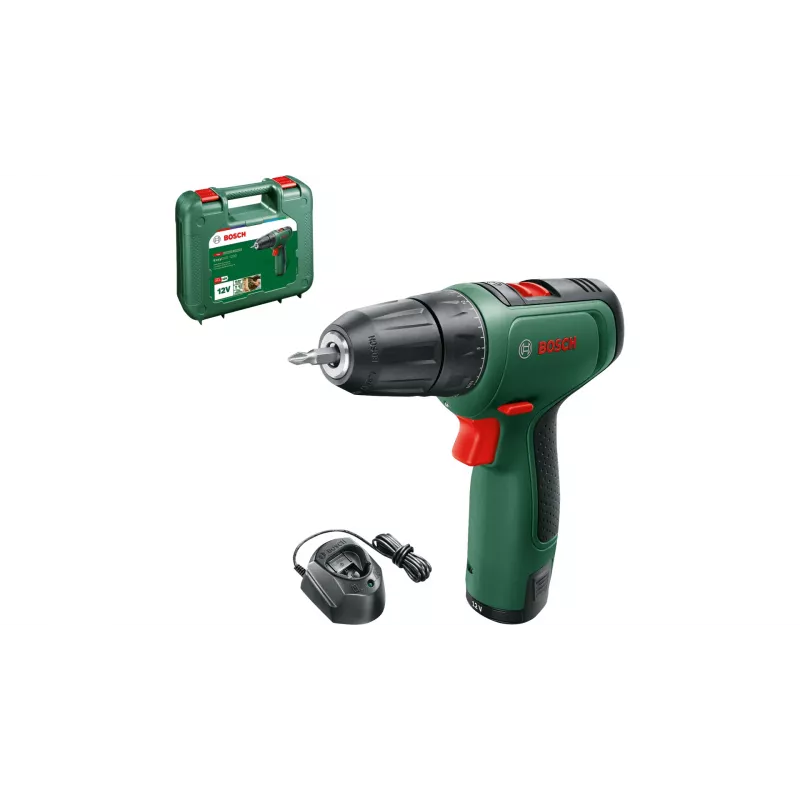 Bosch EasyDrill 1200 1500 RPM Keyless 940 g Black, Green