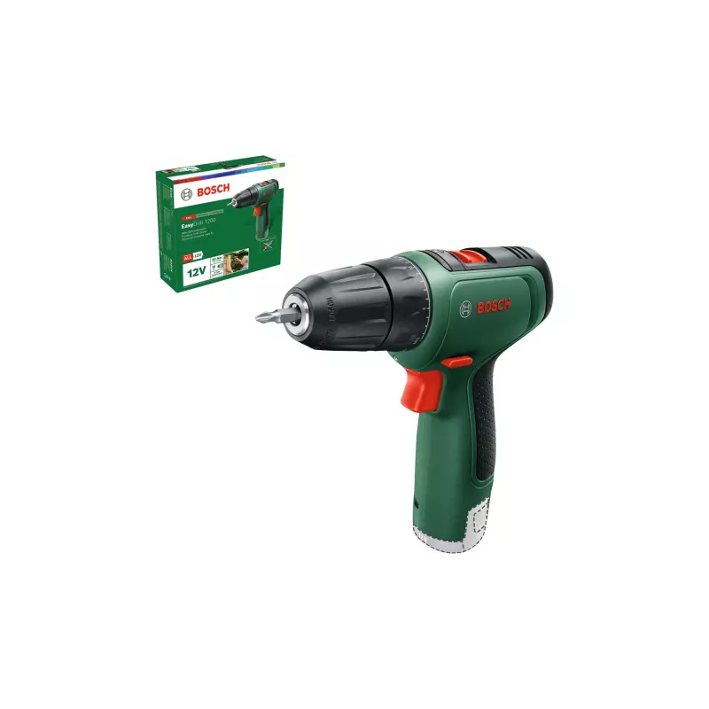 Bosch EasyDrill 1200 1500 RPM Keyless 940 g Black, Green