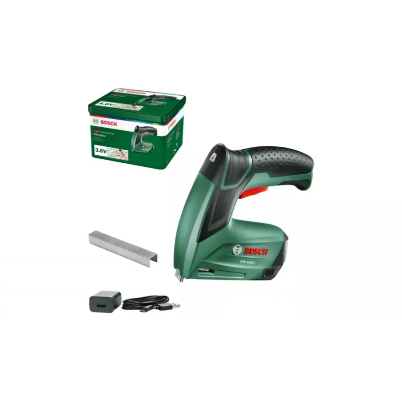 Electric Stapler Bosch 0 603 968 200 Battery Operated Standard Clinch