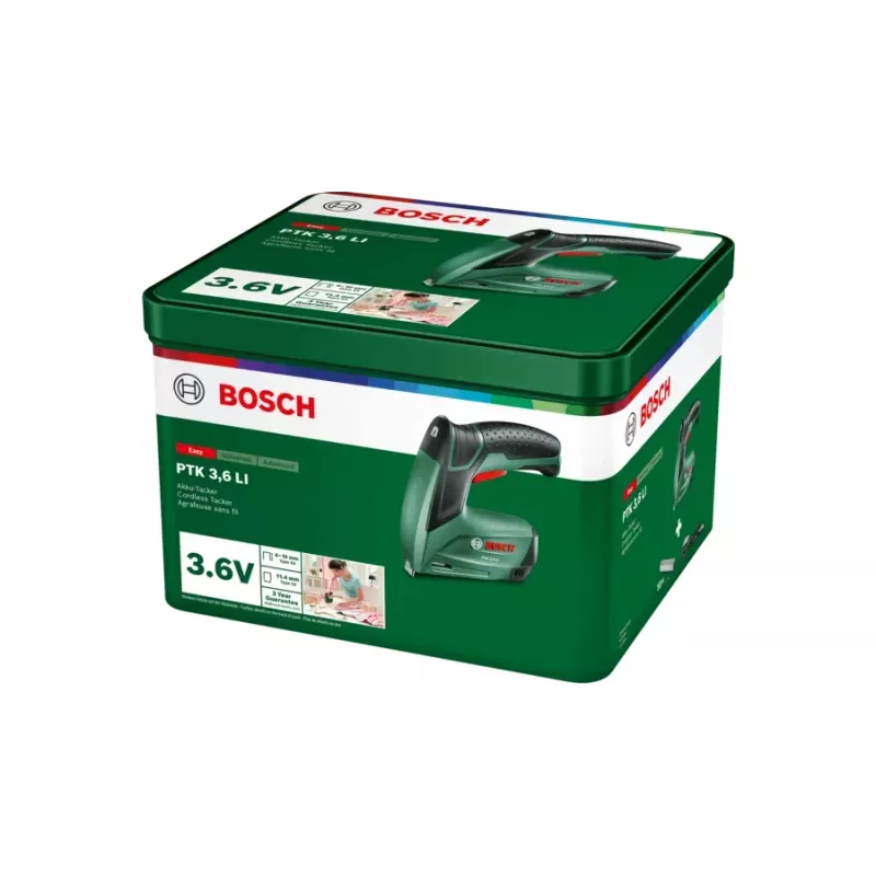 Electric Stapler Bosch 0 603 968 200 Battery Operated Standard Clinch