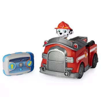 PAW Patrol , Marshall Remote Control Fire Truck with 2-Way Steering, for Kids Aged 3 and Up
