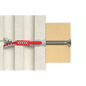 Screw & wall plug kit Fischer 545838