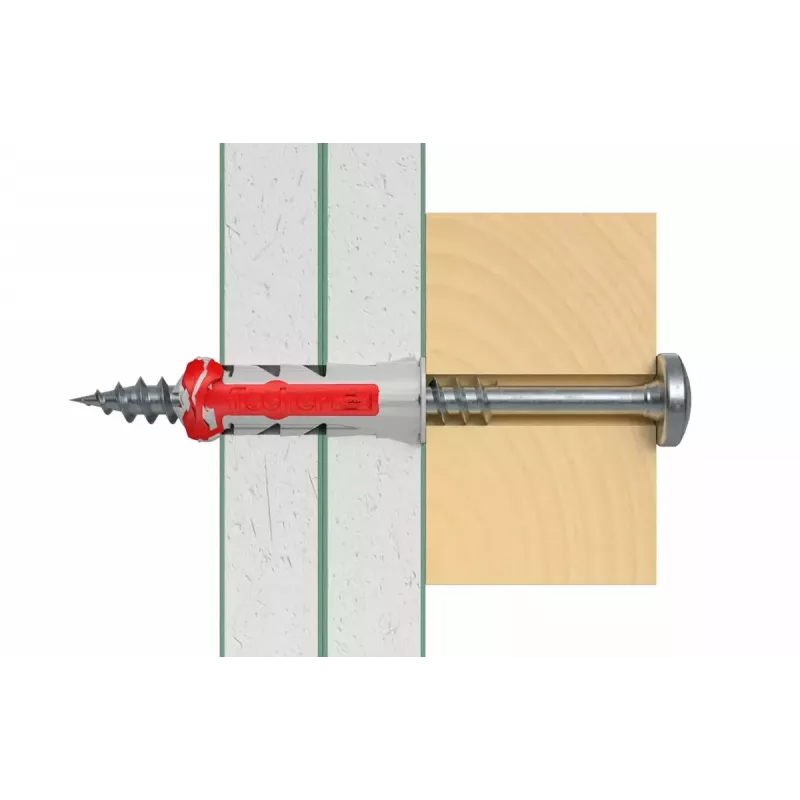 Screw & wall plug kit Fischer 545838
